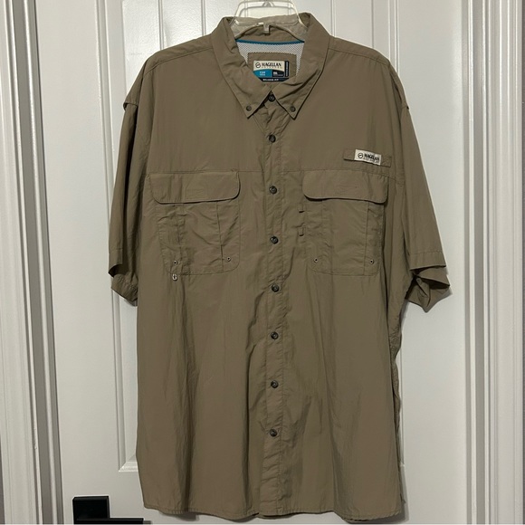 🎣 Lot of 3-Magellan Fishing Shirts, Relaxed Fit 2XXL 🐟 - Picture 5 of 12